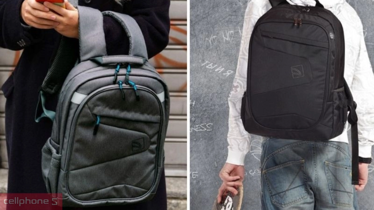 Balo laptop cho học sinh, đựng được nhiều nhưng vẫn thời trang