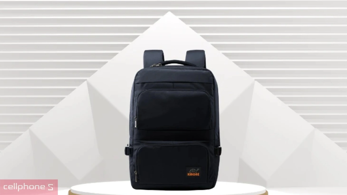 So sánh balo laptop và balo thời trang Balo laptop có ngăn chống sốc chịu lực