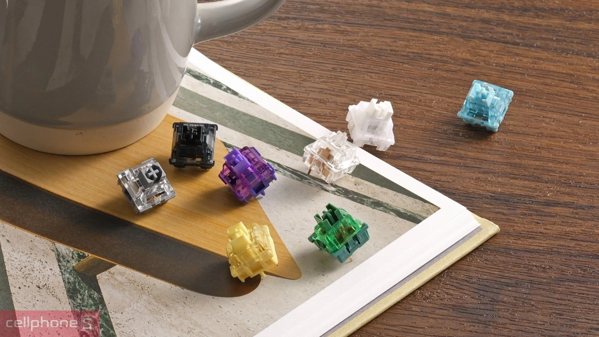 Switch bàn phím Akko thay thế dễ dàng