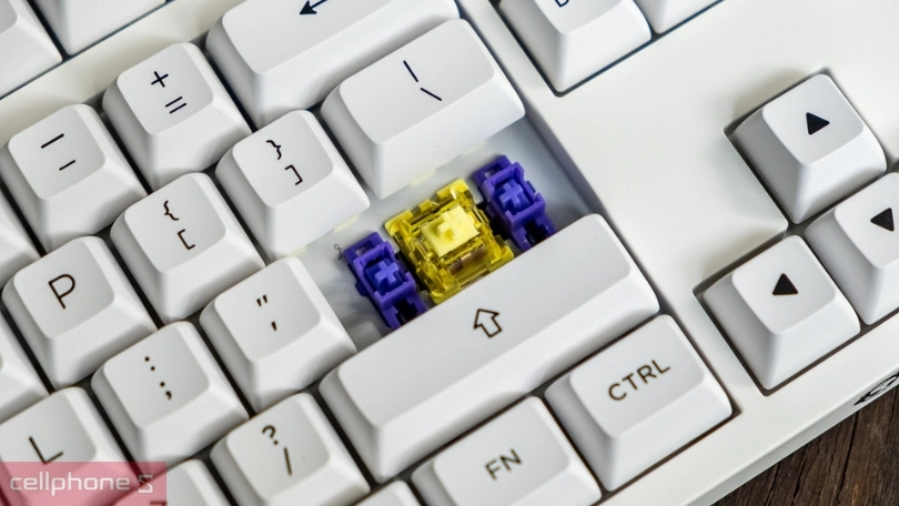 Bàn phím cơ AKKO 3087 RF Black On White