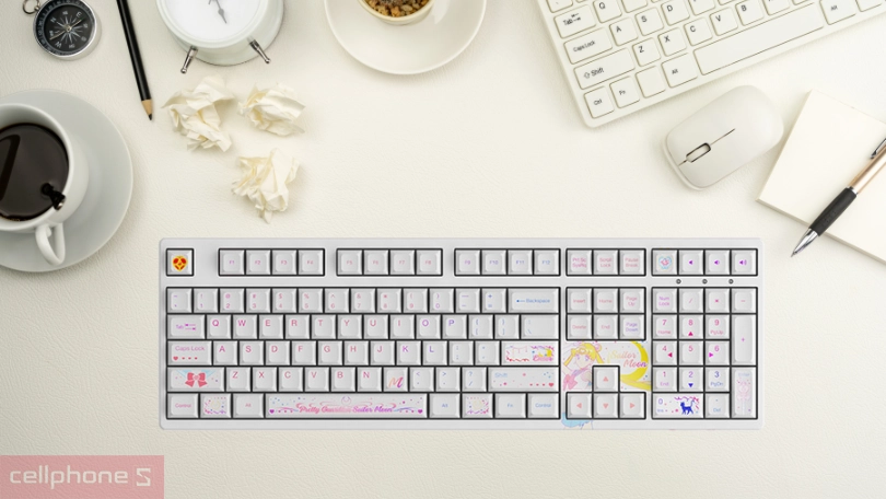 Thiết kế bàn phím Akko 3108 RF Sailor Moon AKKo CS