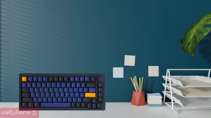 Thiết kế, LED RGB của bàn phím cơ không dây AKKO 5075B Plus Horizon