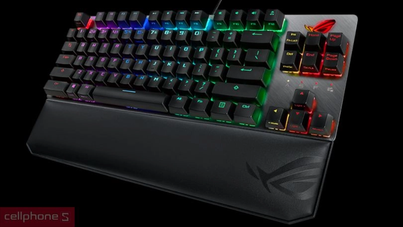 Bàn phím gaming Asus Rog Strix Scope NX TKL Deluxe chất lượng, chiến game cực mượt