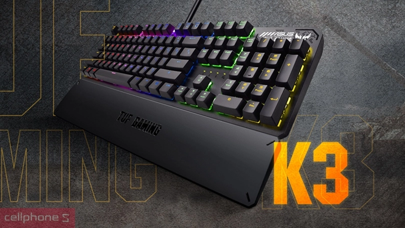 Bàn phím cơ Gaming Asus TUF K3