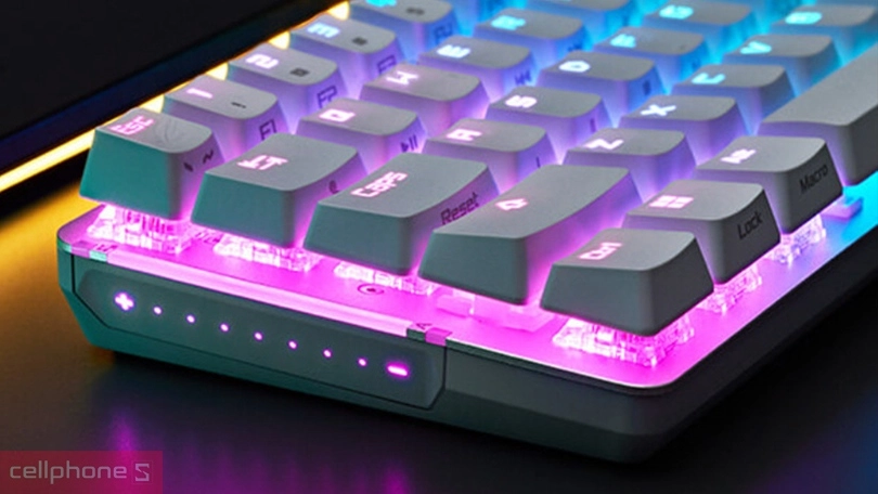 Bàn phím Gaming ASUS ROG Falchion Ace USB/RD/SW/ABS - Nhỏ gọn, gõ êm mượt mà