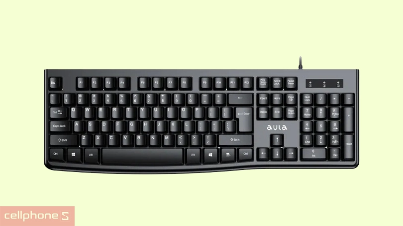 Bàn phím có dây Aula Ak105