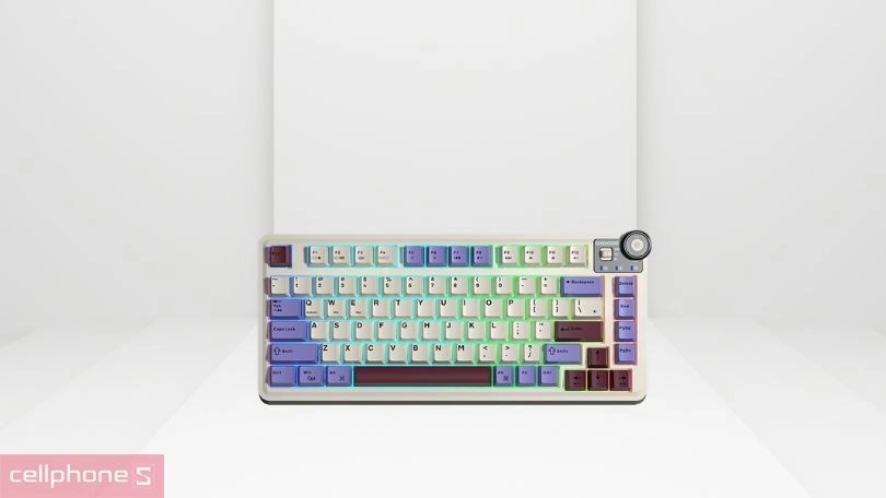 Thiết kế, tuổi thọ nhấn phím của bàn phím cơ không dây Aula AU75 BE