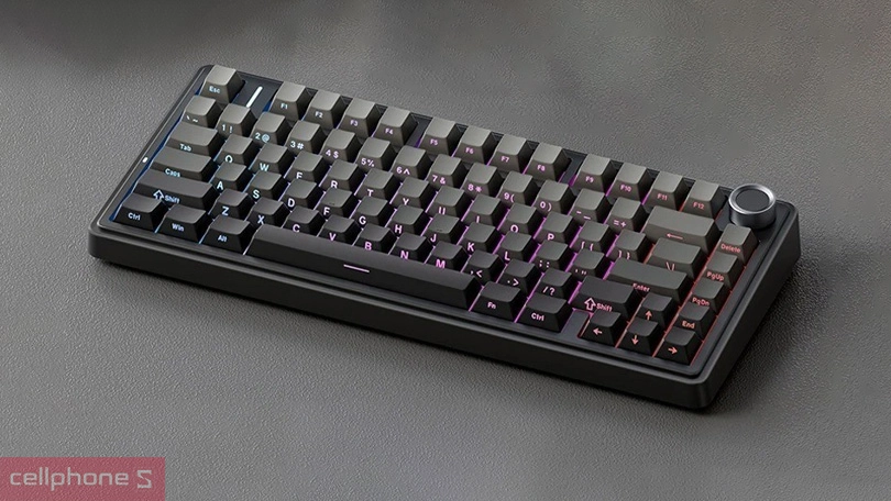 Bàn phím cơ không dây AULA F75 Đen Gradient – Bàn phím “quốc dân” cho mọi nhà