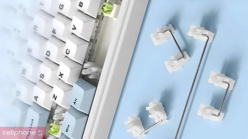 Keycap bàn phím cơ không dây Aula F75 Vein Switch