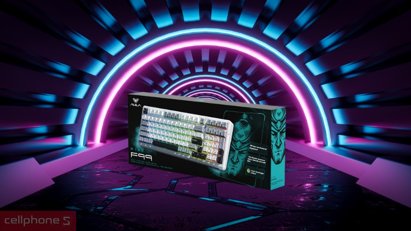 Thiết kế bàn phím cơ không dây Aula F99 Agile Switch