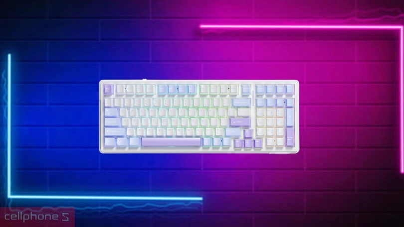 Trải nghiệm gõ bàn phím cơ không dây Aula F99 Agile Switch