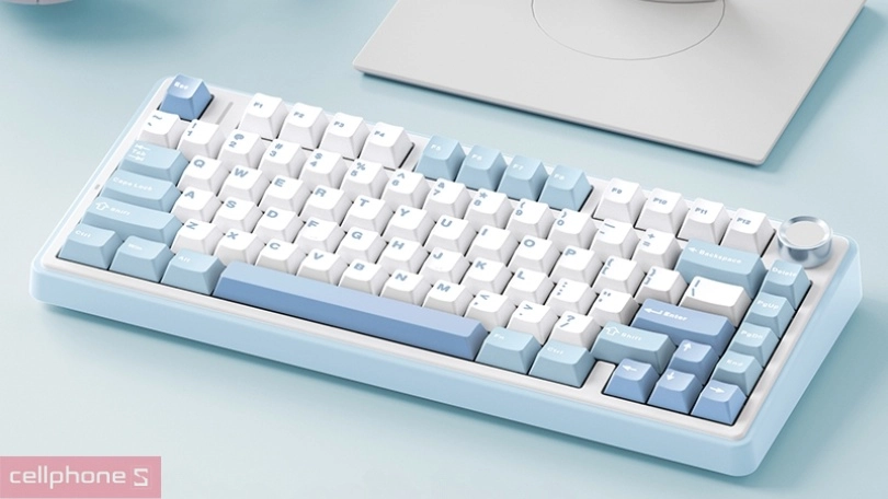 Thiết kế bàn phím không dây Aula F75 Sea Blue