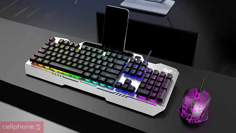 Thiết kế combo bàn phím + chuột gaming Aula T102