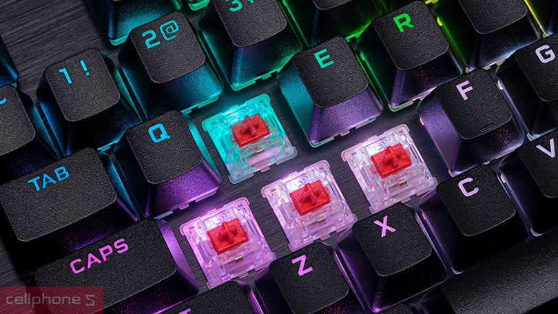 Switch bàn phím Gaming Corsair K70 Pro RGB Red Switch