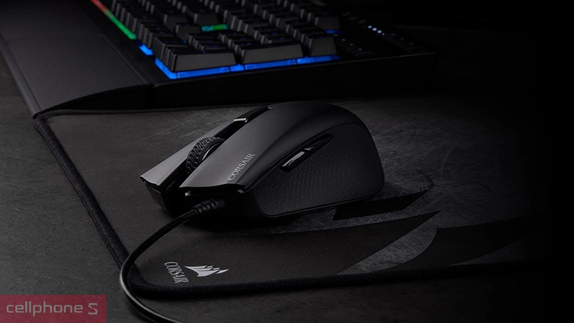 Thiết kế chuột Corsair Harpoon Pro RGB