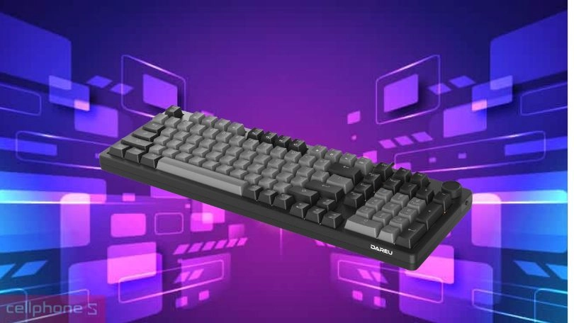 Thiết kế bàn phím cơ có dây DAREU EK98L RGB GREY-BLACK