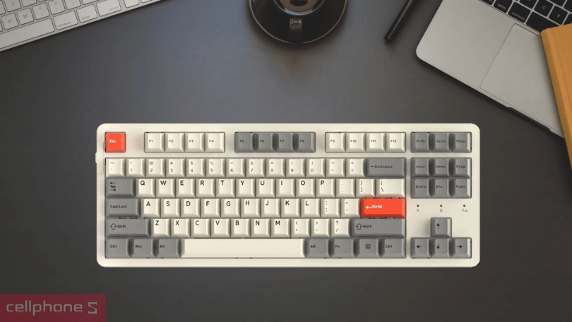 Kết nối bàn phím cơ không dây DareU EK87 Pro Proto