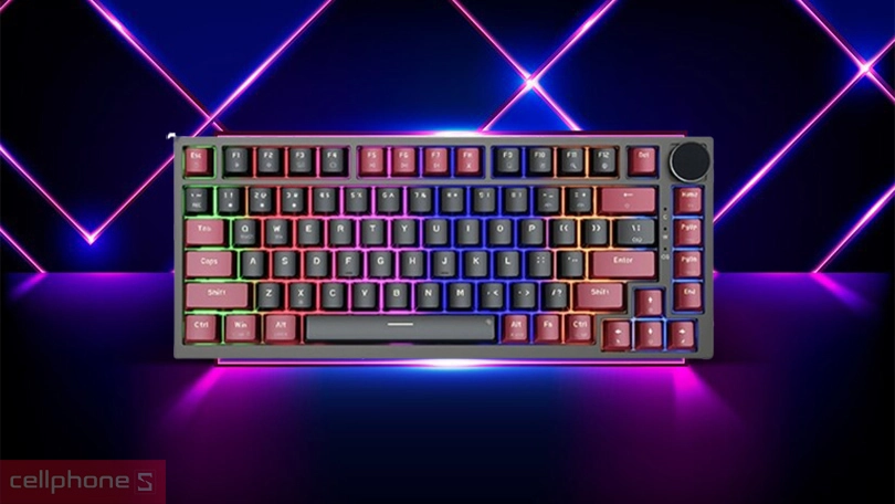 Keycap bàn phím E-Dra EK375 Alpha Blue Switch