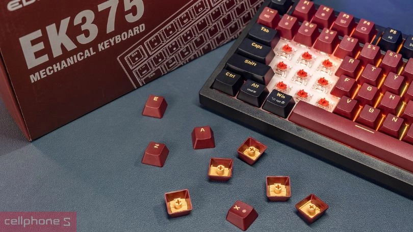 Bàn phím E-Dra EK375 Alpha Brown Switch