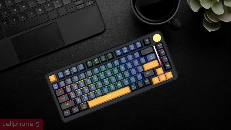 Khả năng kết nối của bàn phím cơ E-DRA EK375W đen