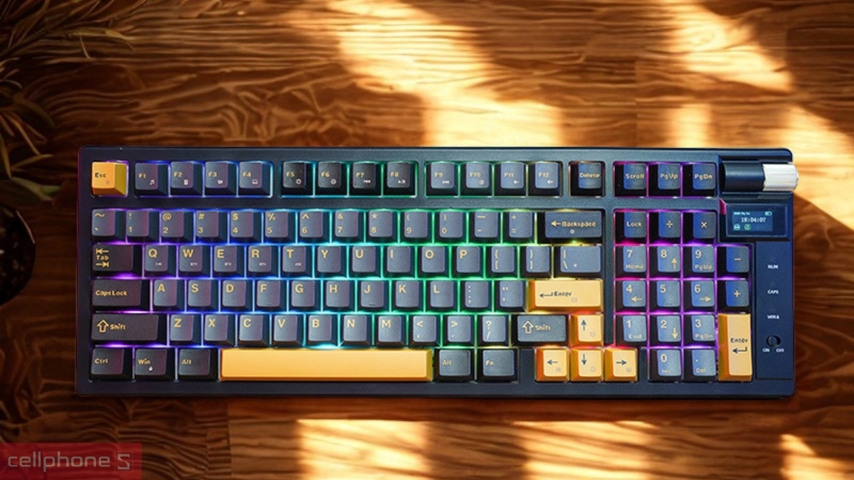 Thiết kế bàn phím cơ Gaming E-Dra EK398PROV2 Đen