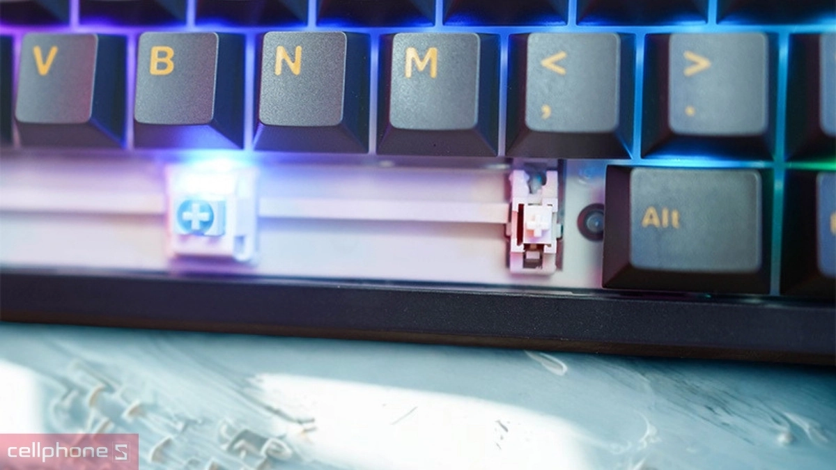 Màn hình bàn phím cơ Gaming E-Dra EK398PROV2 Đen