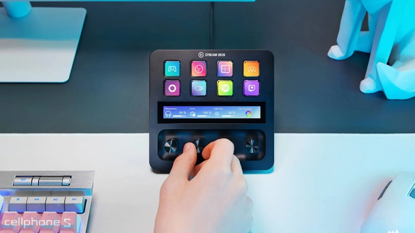 Khả năng hỗ trợ điều khiển, tích hợp đa dạng của bàn phím Elgato StreamDeck + 10GBD9901