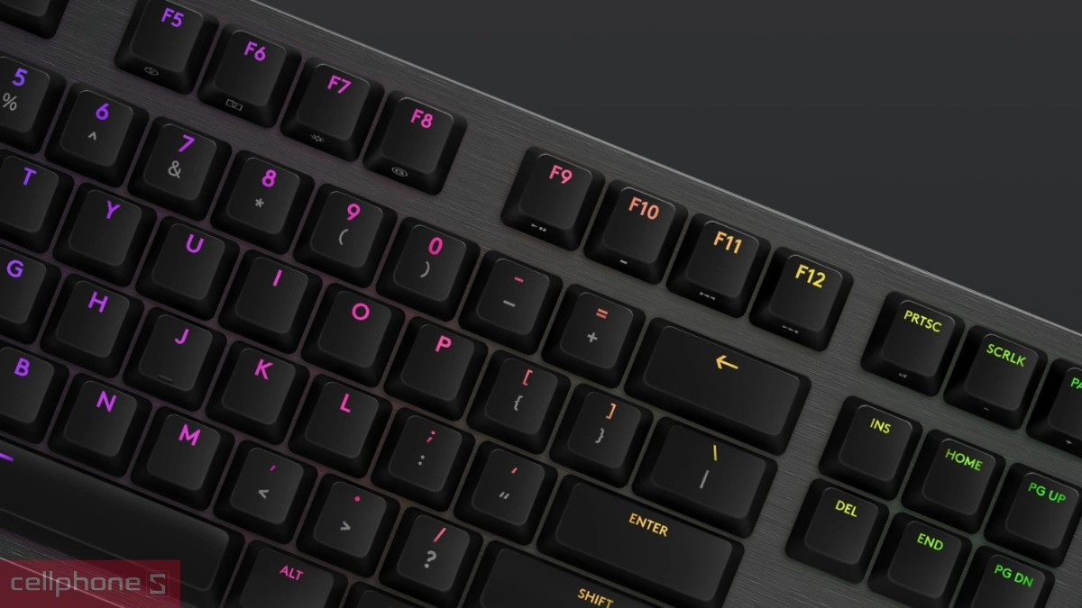 Thiết kế bàn phím cơ Logitech G512 GX RGB
