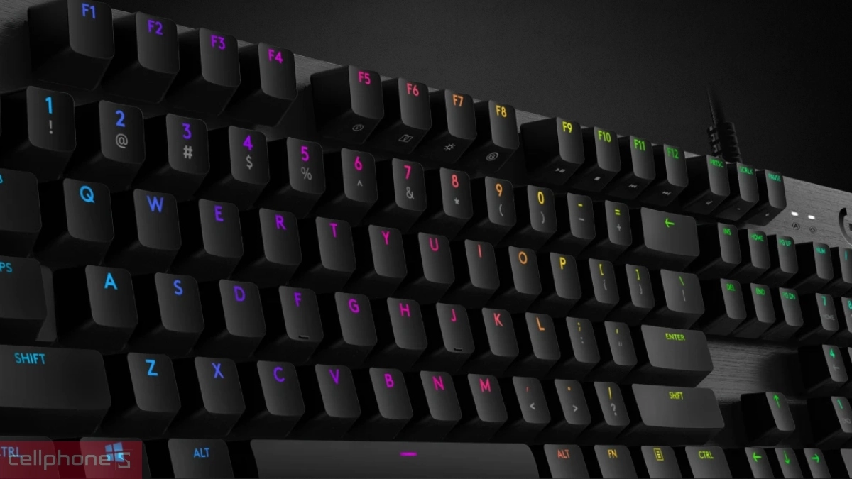 Switch hiện đại của bàn phím cơ Logitech G512 GX RGB
