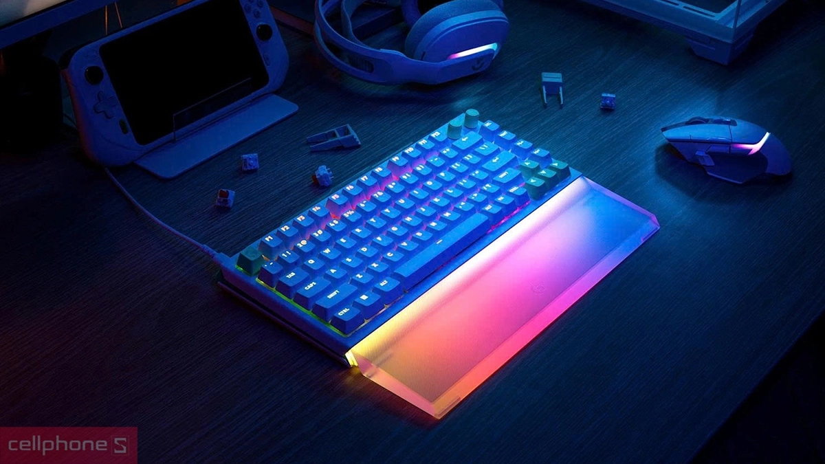 Hệ thống switch Dual Swap linh hoạt trên bàn phím Gaming có dây Logitech G512 X 98 Lightsync RGB Dual Swap
