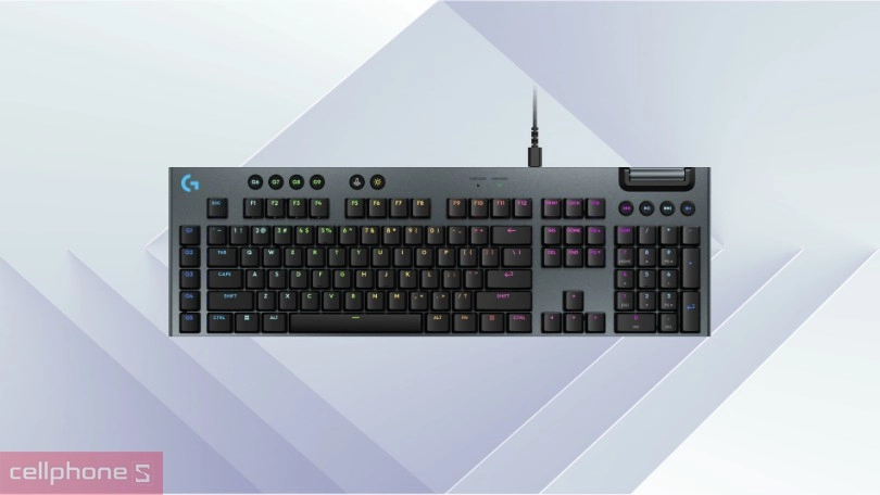 Thiết kế bàn phím gaming có dây Logitech G915 X Low Profile
