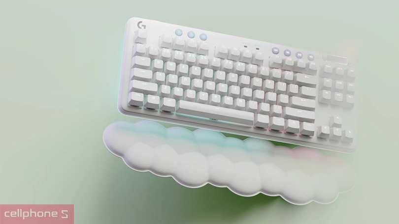 Thiết kế bàn phím Logitech G715 TLK Lightspeed RGB Tactile