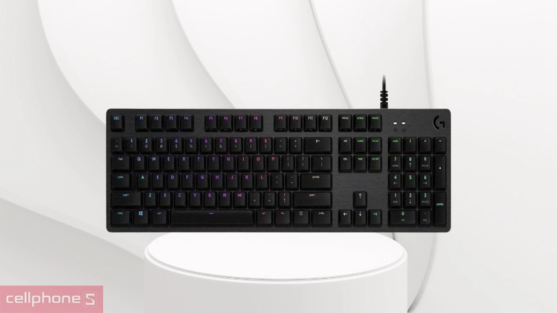 Bàn phím Gaming Logitech G512 Lightsync RGB Mechanical Clicky - Thiết kế tối giản, hiện đại