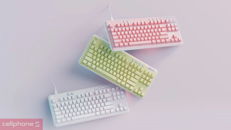 Thiết kế bàn phím Logitech G713 TK LightSync RGB Linear