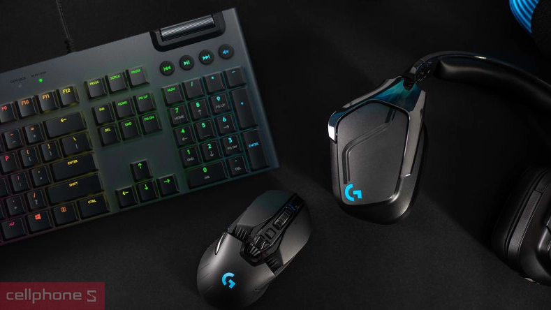 Bàn phím Gaming Logitech G813 Lightsync RGB Mechanical Tactile - Đèn LED RGB 16,8 triệu màu