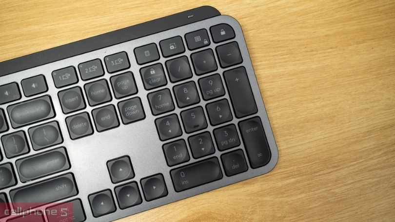 Bàn phím không dây Fullsize Logitech MX Keys S - Fullsize thoải mái, phím gõ bền bỉ