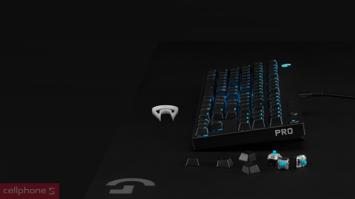 Switch xanh gaming bàn phím Logitech