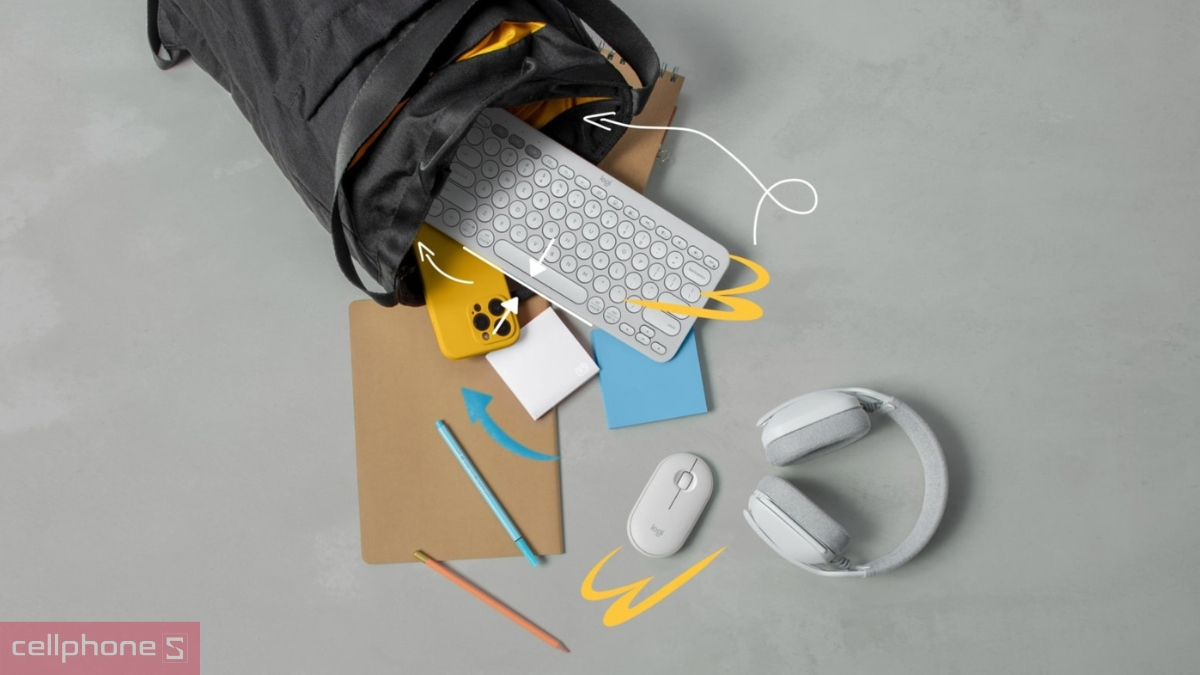 Bàn phím Logitech phân khúc giá tầm trung nhỏ gọn