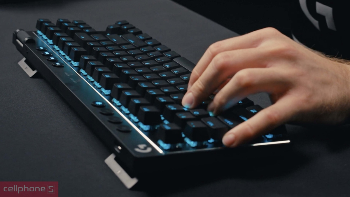 Phản hồi gõ bàn phím Logitech