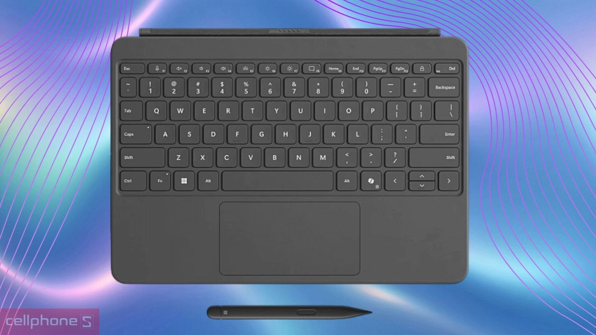 Cơ chế gắn kết nam châm bàn phím Surface Pro 12 inch kèm bút