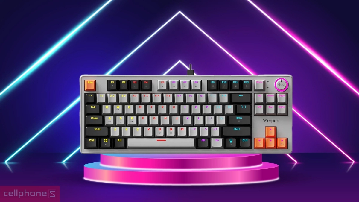 Thiết kế Layout 80% nhỏ gọn và hệ thống RGB rực rỡ