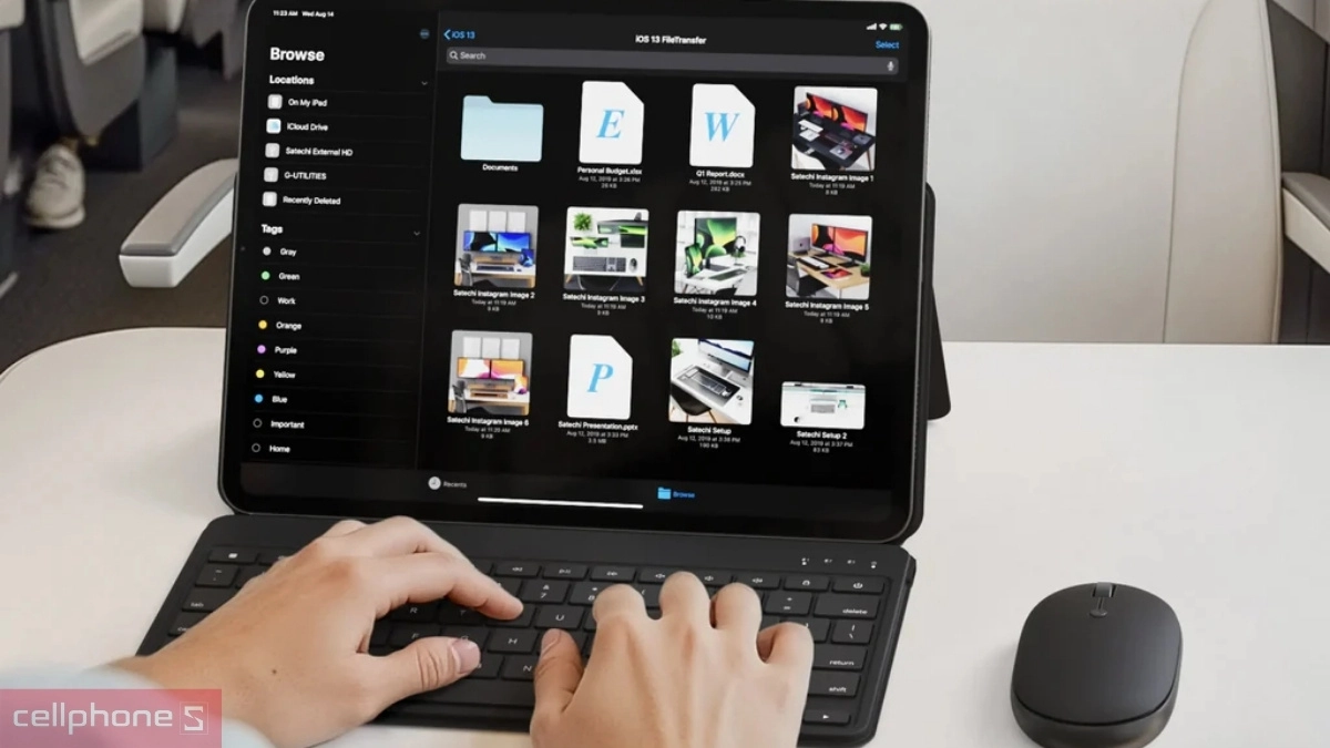 Phím Scissor-Switch bàn phím không dây Satechi OntheGo