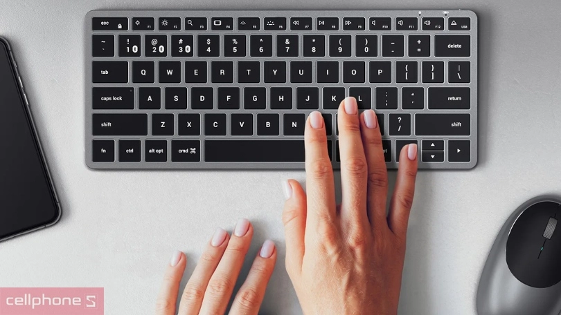 Khả năng kết nối của bàn phím không dây Satechi Slim X1