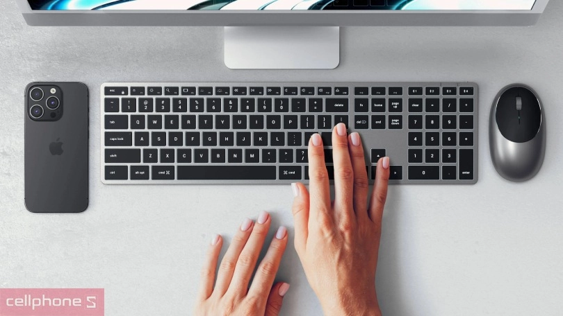 Kích thước, khả năng kết nối của bàn phím không dây Satechi Slim X3