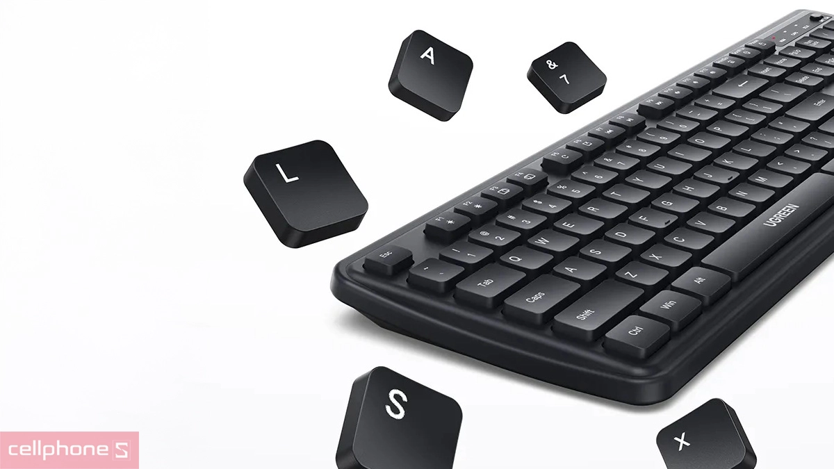 Keycap bàn phím không dây Ugreen K331 Fullsize