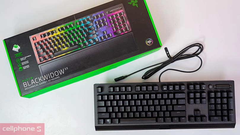 Bàn phím cơ Razer Blackwidow V3 Tenkeyless