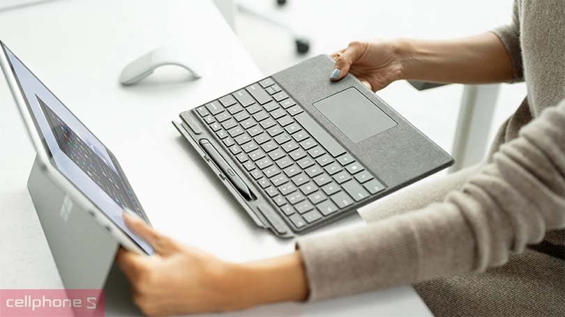 Combo bàn phím Surface Pro 8, Pro 9, Pro X kèm bút Slim Pen 2 - Kiểu dáng tiện dụng, độ chính xác cao