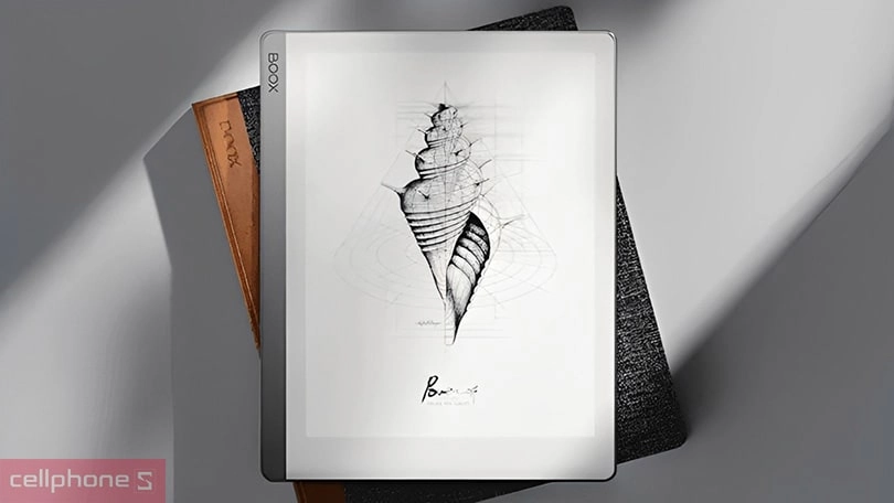 Thiết kế bao da máy đọc sách Onyx Book Leaf 1