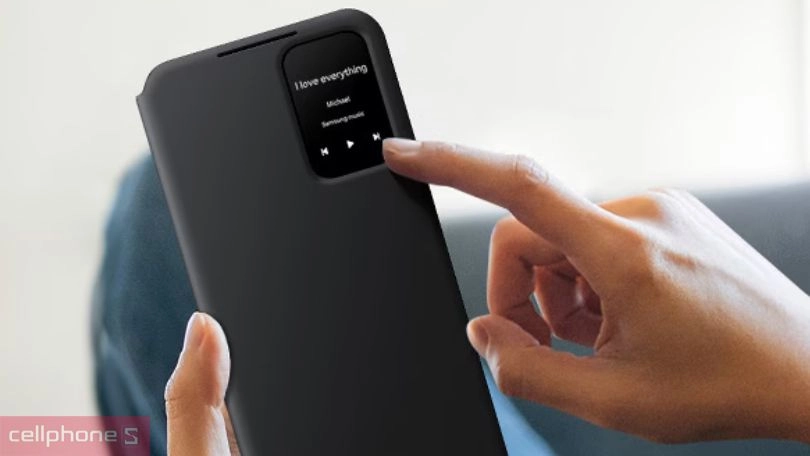 Bao da Samsung Galaxy A35 Smartview - Truy cập thông tin không cần mở nắp