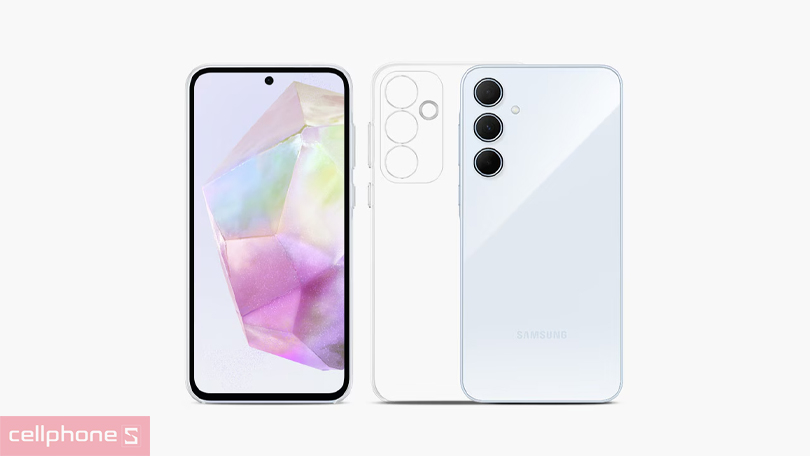 Ốp lưng Samsung Galaxy A35 Silicon trong – Vẻ đẹp tinh tế, bảo vệ toàn diện